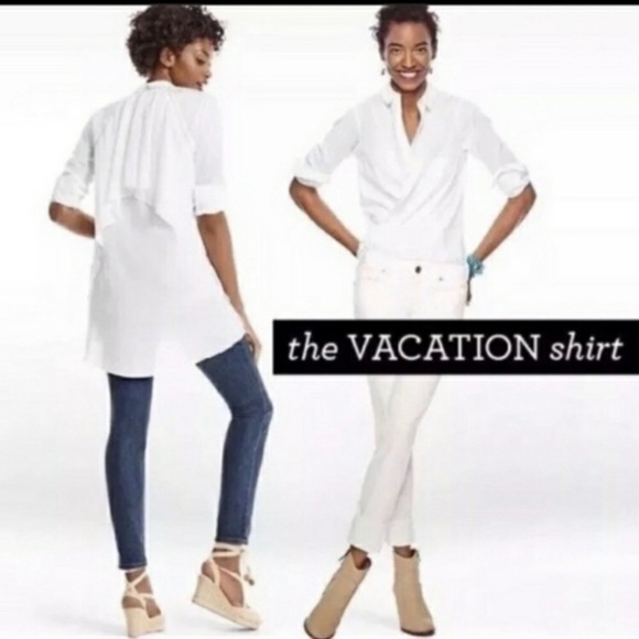 Cabi small white vacation tunic top - Picture 1 of 8